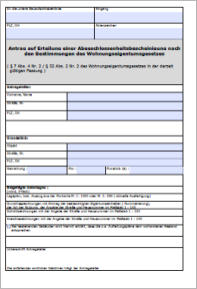 Abgeschlossenheitsbescheinigung Eigentumswohnung